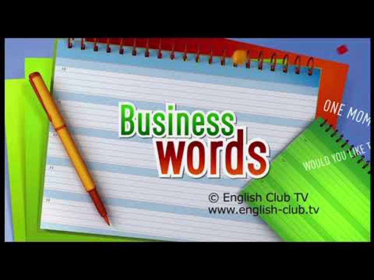 Business Words 29: The money that you earn | RU
