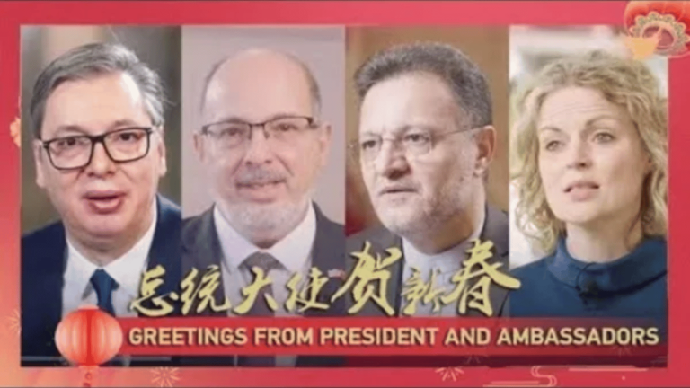 Chinese New Year greetings from foreign president and ambassadors